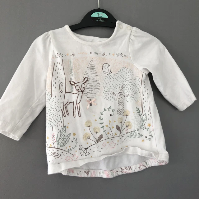 baby girl top bundle 3-6 months