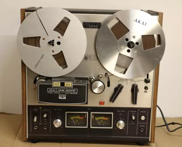 Akai GX - 210 D Stereo Tonband Gerät Tonbandmaschine aus 1975 - 1977 16-003