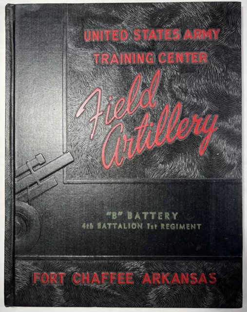 US Army Training Center Field Artillery - Fort Chaffee, AR - Oct - Nov 1956