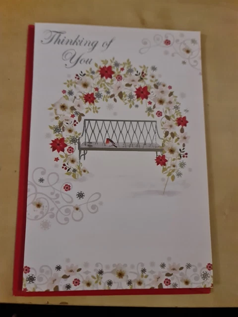 thinking of you Christmas card
