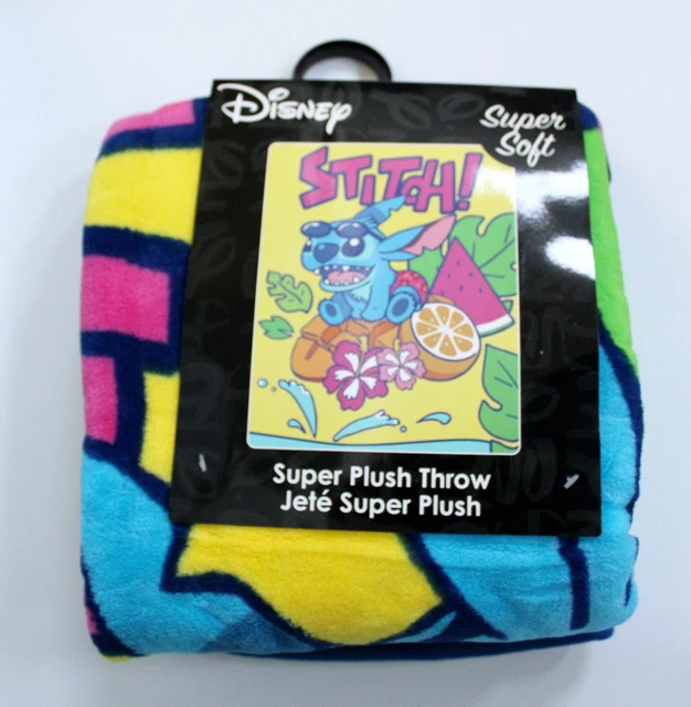 Disney Lilo & Stitch Tropical Fruit Throw Blanket