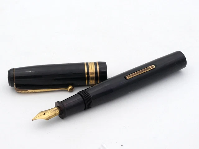 Stylo Plume Ancien EDAC EDACOTO – Plume Or 18 Carats Réf #ED06 à Restaurer