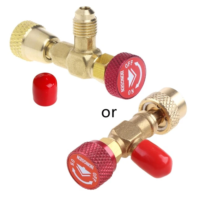 1PZ R410 90° Adattatore Refrigerazione Connettore Calibri Tubo