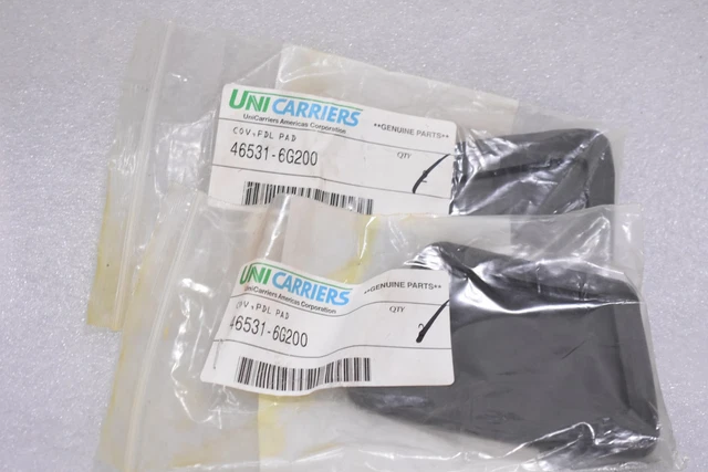 Unicarriers 46531-6G200 Brake Pedal Pad, Cover, Genuine Parts (Lot Of 4)