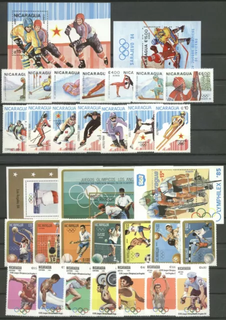 Olympiade 1984, Olympic Games - Nicaragua - ** MNH