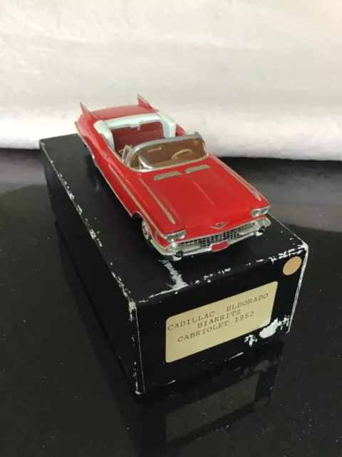 Rare Vintage 1952  Cadillac Eldorado Biarritz Cabriolet 1:43 scale by Record MIB