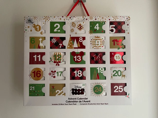 Christmas Countdown Disney Store Tsum Tsum Advent Calendar DISNEY