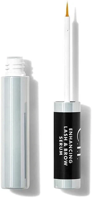 Suero para pestañas y cejas E.l.f Amp'd, fórmula nutritiva para pestañas de aspecto más largo y
