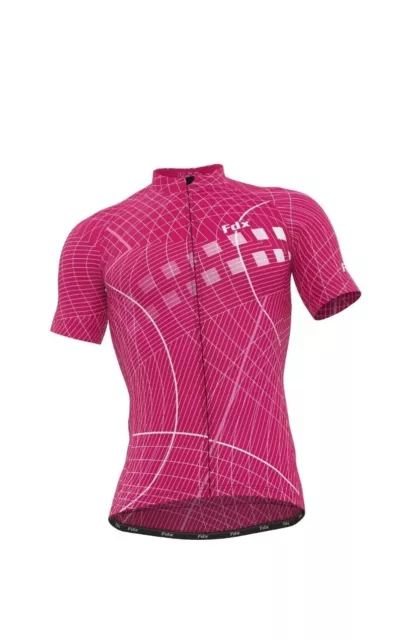 Fdx Men's Clearance Pink Cycling Jersey Summer Short Sleeve Team Racing Cycling