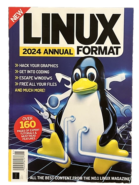 LINUX FORMATO MAGAZINE 2024 formato annuale numero 7 EUR 23,60 ...