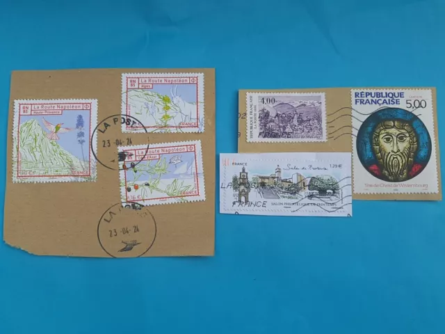 Lot Timbres Gommes