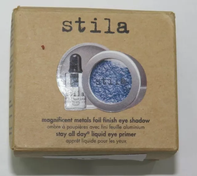 Stila Magnificent Metals Foil Finish Eye Shadow 2g - Metallic Cobalt 3