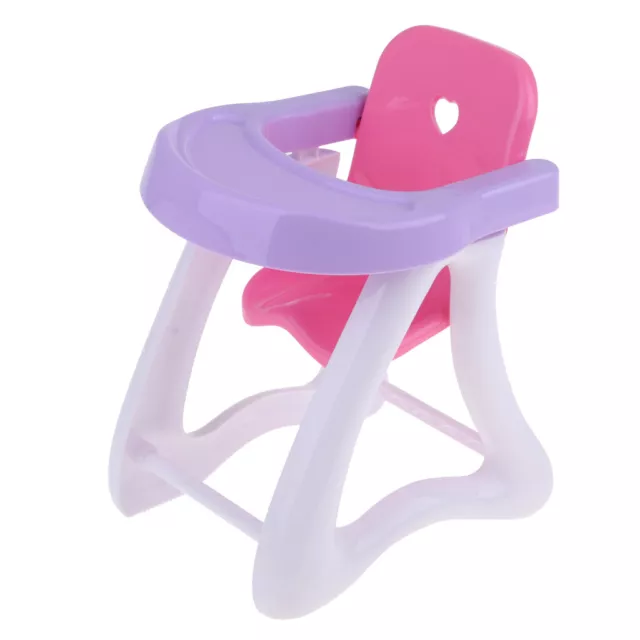 Realistico Baby Doll Sedia da pranzo Seggiolone Simulazione Mobili Gioca a