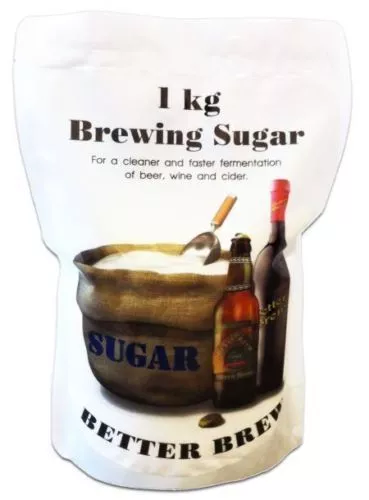 5 x 1 kg Brewing Sugar for Beer, wine, cider making Dextrose 5KG Fast Shipping
