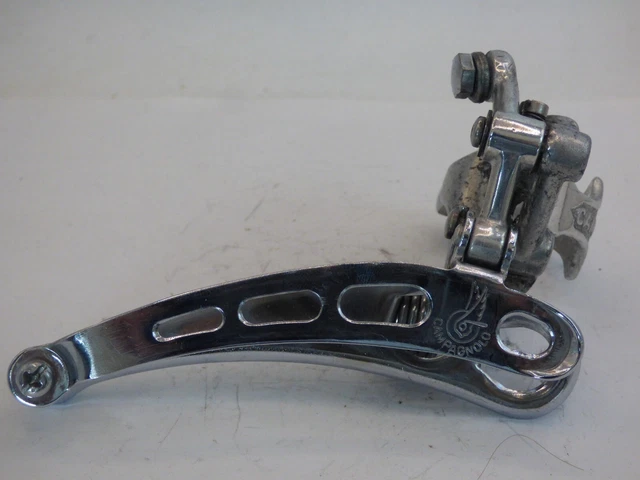 Dérailleur Avant Campagnolo Record Carbone/titane – 10 Vitesses, Pour Route – Occasion