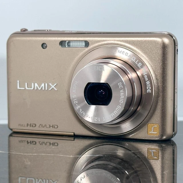 PANASONIC LUMIX DMC-FX80 Royal Gold Compact Digital Camera