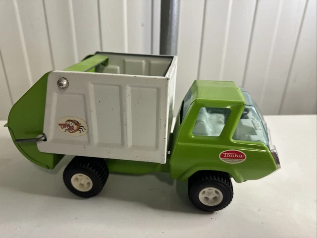 Vintage tonka garbage sales truck