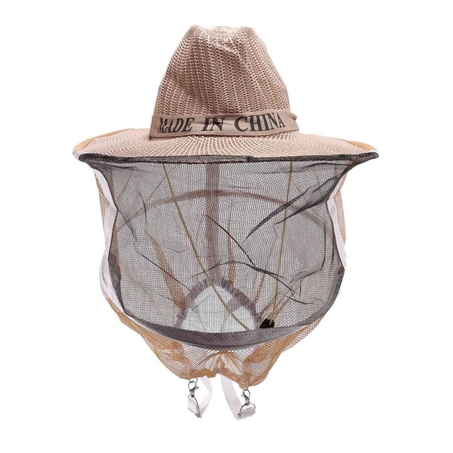 2X(1 Pcs Bee Hat Beehive Beekeeping Cowboy Hat Mosquito Bee Insect Net 9096