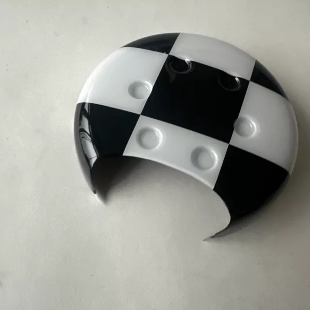 Drehzahlmesser Cover Checkered Flag Zielflagge  Für Mini One Cooper R50 R52 R53 3