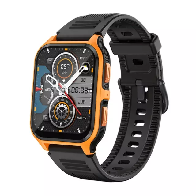 Men Smart Watches for iOS Android Outdoor Sport Fitness Tracker Waterproof Watch