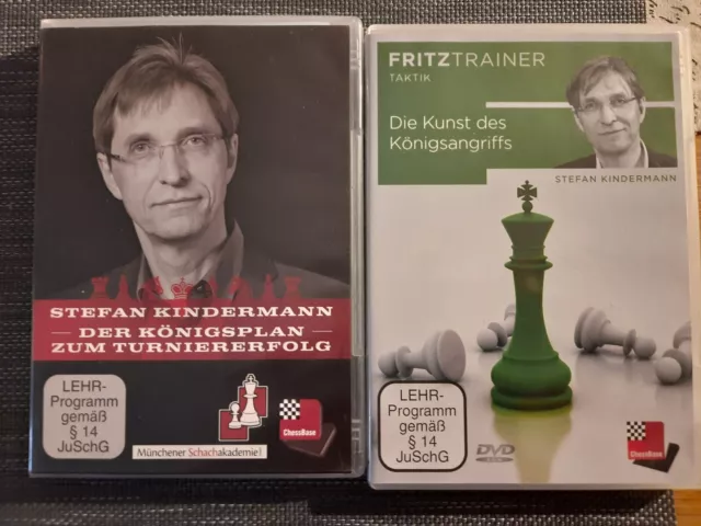 Chessbase DVD Fritztrainer Die Kunst des Königsangriffs von S. Kindermann