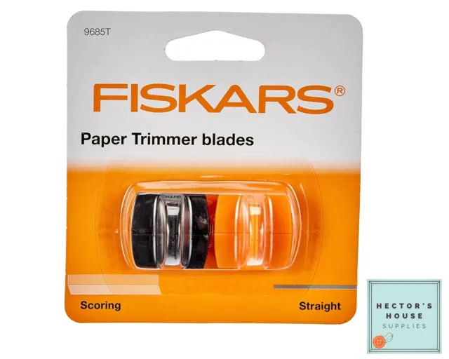Fiskars Replacement Blades Straight & Scoring Blade for Paper Trimmer