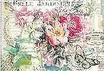 DFS395 Vintage Flowers Stamperia Rice Paper 48x33cm Decoupage Mixed media