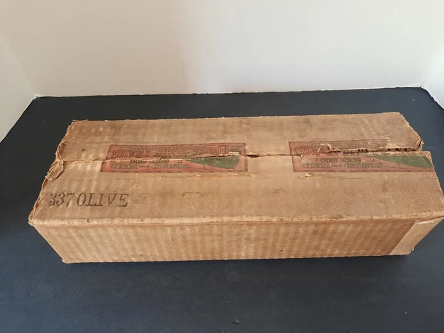 Hard to find Original Lionel Prewar # 337 Pullman Car Olive Green Box Only