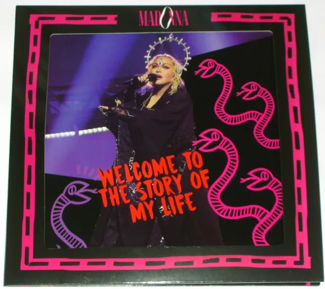 Madonna Celebration Tour Triple Colour Vinyl LP album + Dvd in picture sleeve