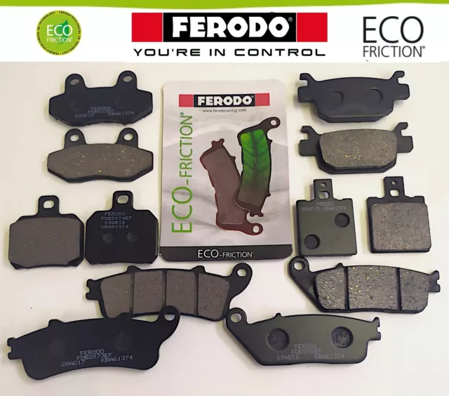 Ferodo Pastiglie Eco Freno Ant Honda 1000 Xlv Varadero 2003-2011