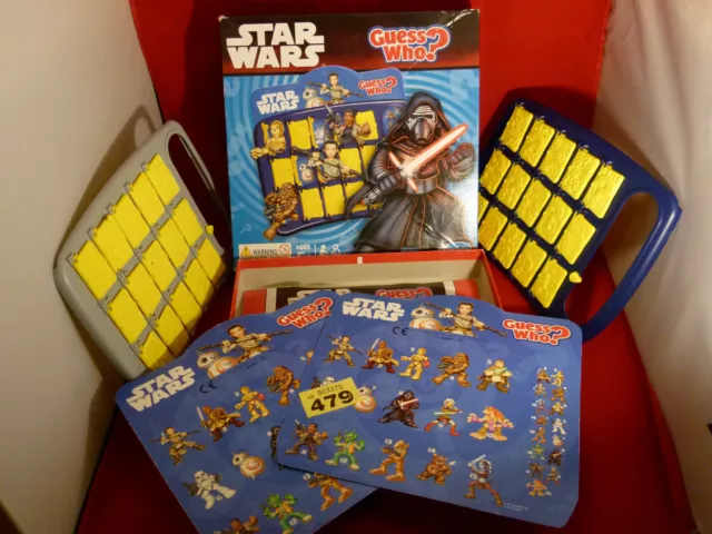 Star Wars Guess Who Spiel 2014 - kompletter Spaß