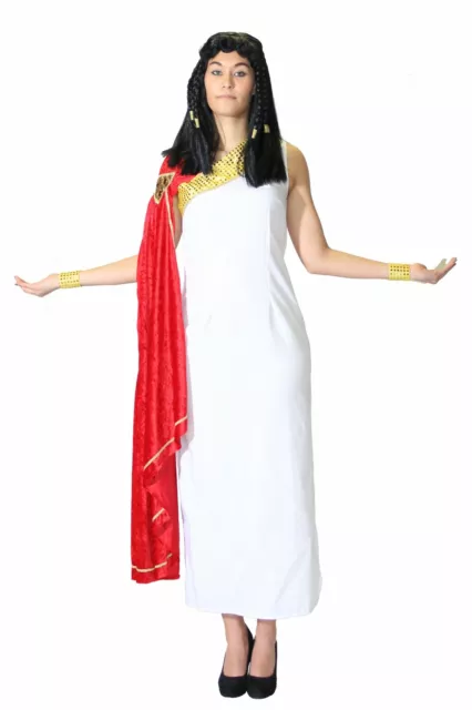 Antike Toga Damen Römerin Kostüm Griechische Göttin Griechin Fasching Karneval