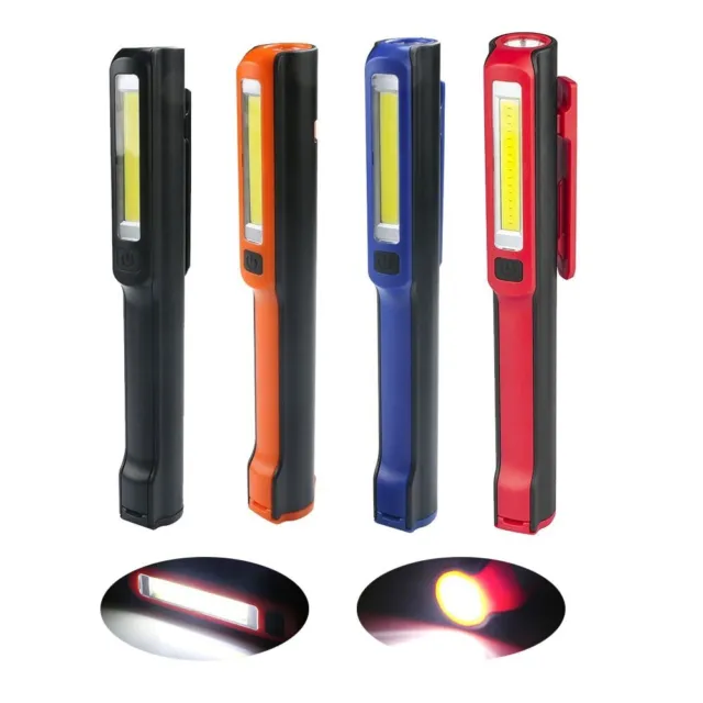 Worklight Ricaricabile USB Luce Bianca Xpe Pannocchia LED 120 Gradi ABS+Metallo