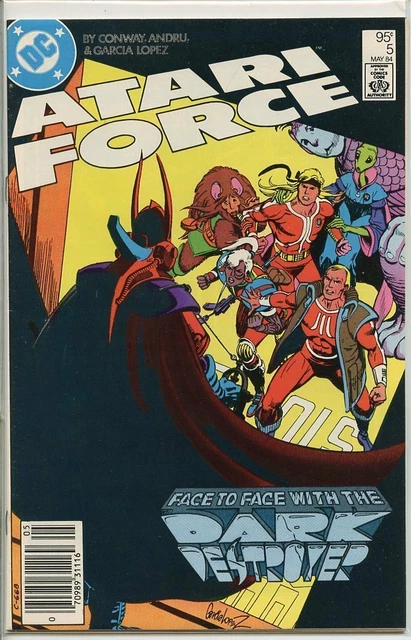 Atari Force 1984 series # 5 Canadian variant very fine comic book