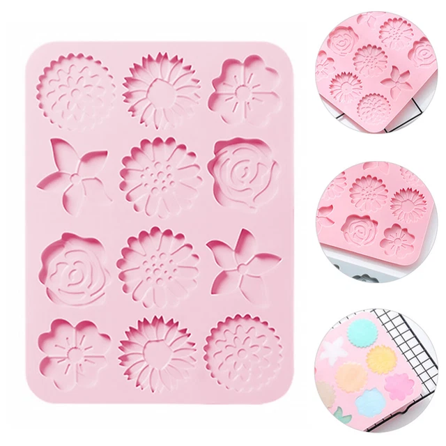 Silica Gel Flower Baking Mold Silicone Dessert Pudding Molds