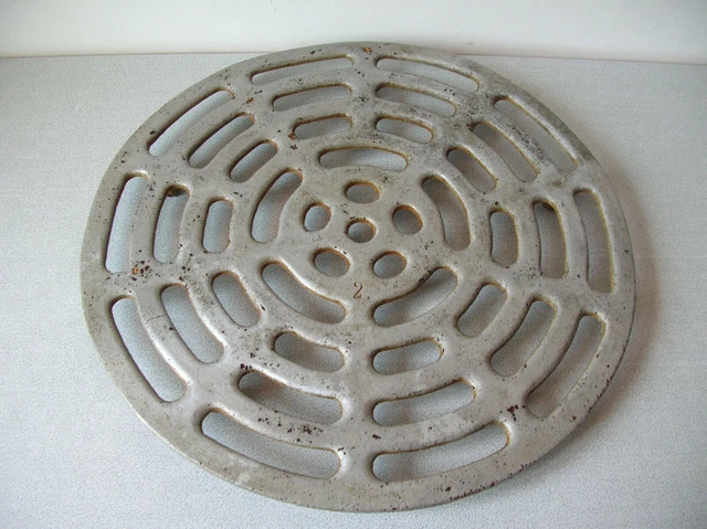 Lot de 2 dessous de plat aluminium vintage