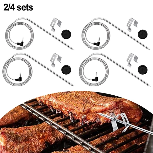 Fleischsonden Für Masterbuilt Gravity Series 560/800/1050 | BBQ Grill Temperatursonden Set Mit Clips