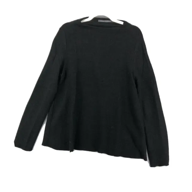 Elemente Clemente Womens Sweater Pullover Loose Lagenlook Boxy Top Black 2