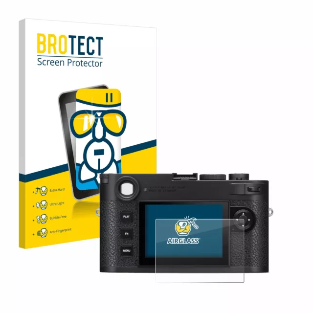 BROTECT Flexible Protection Ecran Verre Film Protecteur pour Leica M11 Robuste