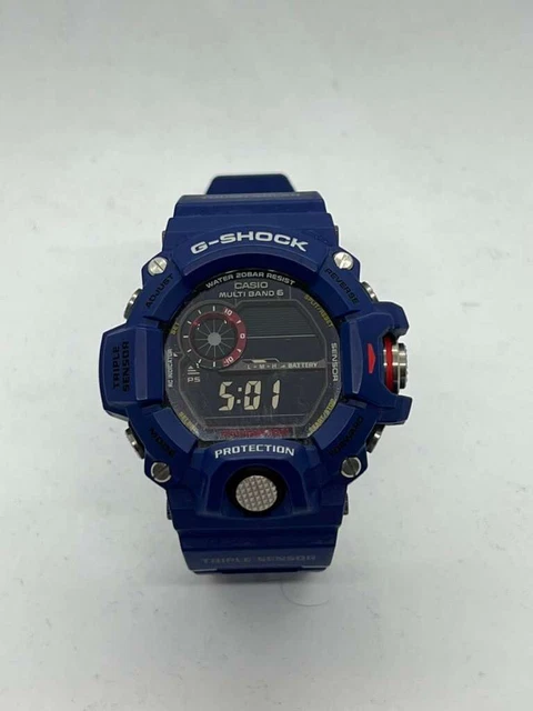 G shock rangeman navy blue outlet