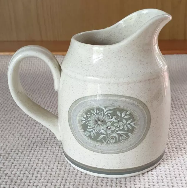 ROYAL DOULTON EARTHFLOWER LS1034 LAMBETHWARE MILK OR CREAM JUG 12cm HIGH