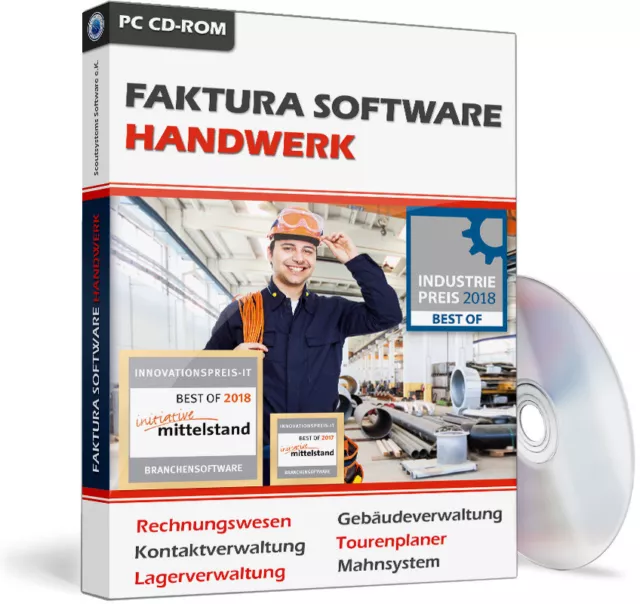 Rechnungsprogramm Handwerker-Software Programm für alle Gewerke,Handwerksbetrieb