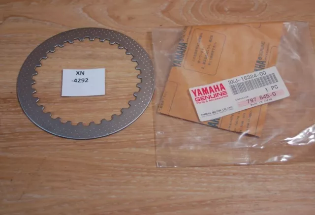 Yamaha XT250 3XJ-16324-00-00 PLATE, CLUTCH 1 Genuine NEU NOS xn4292