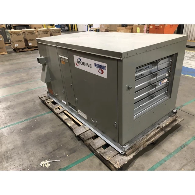 Modine Hbp250Amrhn23F2Fq2Gda00 250,000Btu Down/Horizontal Gas Furnace 80% 460V