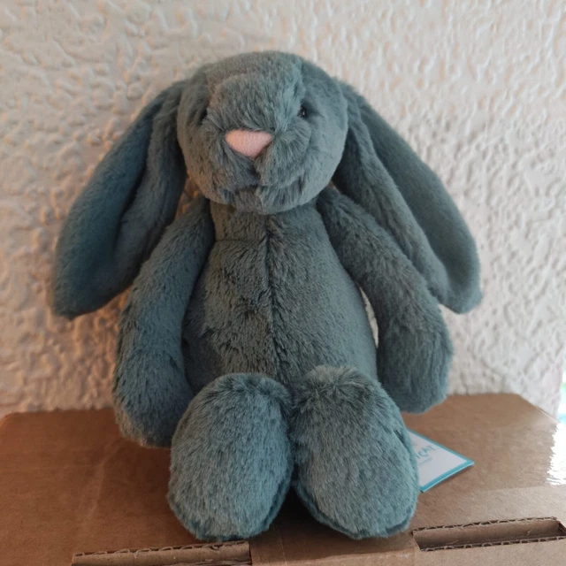 BNWT - JELLYCAT Small Bashful Forest Bunny Plush Toy £36.00 - PicClick UK