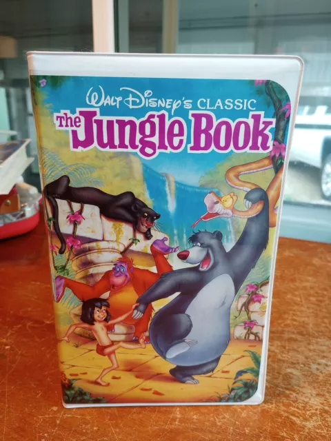 The Jungle Book (1991 VHS) Black Diamond Walt Disney's The Classic