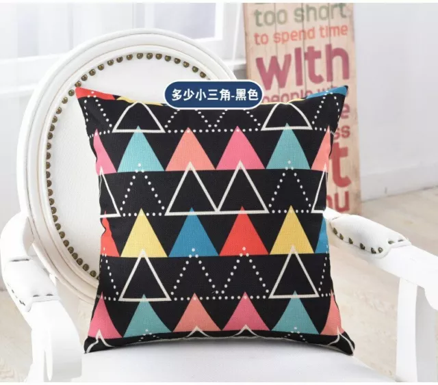 Geometric Abstraction Pillow Cushion Cover Pillowcase Home Textiles Supplies 3