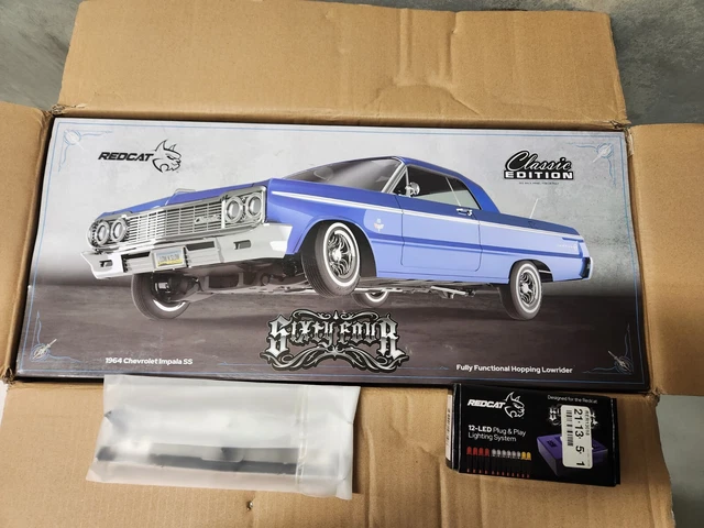 1/10 Scale 3D-Printed Center Console For Redcat Sixtyfour & Other RC Lowrider Cars