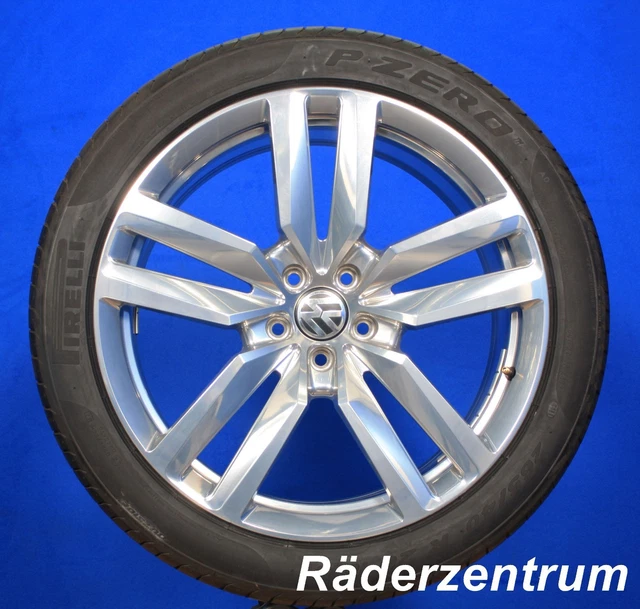 20 Zoll Original VW Phaeton 3D 3D0601025AR Megara Alufelgen mit Sommerreifen 8-7 2