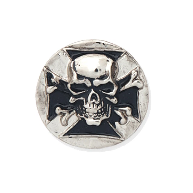Concho, Skull Shield, Tandy Leather 71502-09